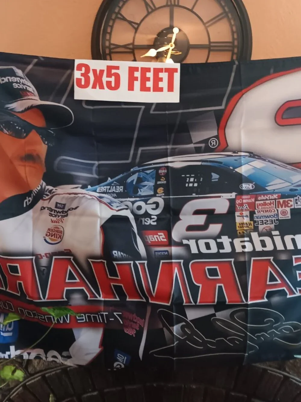 Dale Earnhardt #3 NASCAR 3x5 Feet Flag The Intimidator
